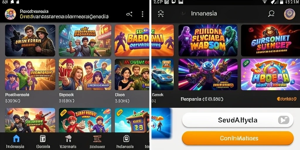 Tampilan antarmuka CENDANA777 yang menarik dan user-friendly.