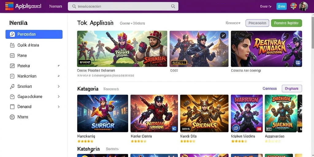 Tampilan antarmuka yang ramah pengguna.
