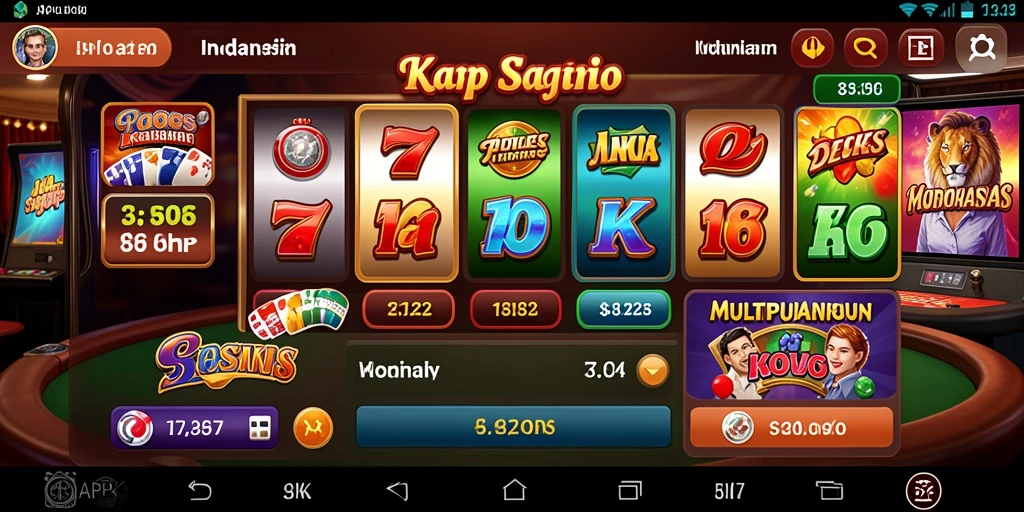 Tampilan awal yang menarik dan intuitif.