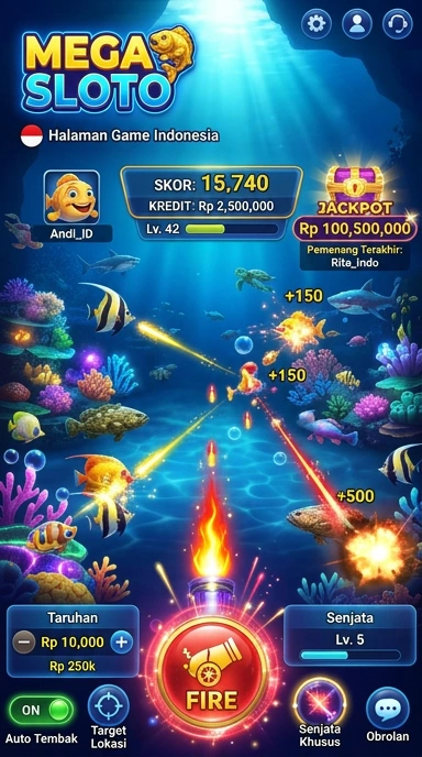 Pratinjau antarmuka megasloto — aplikasi APK resmi Android v2.9.8